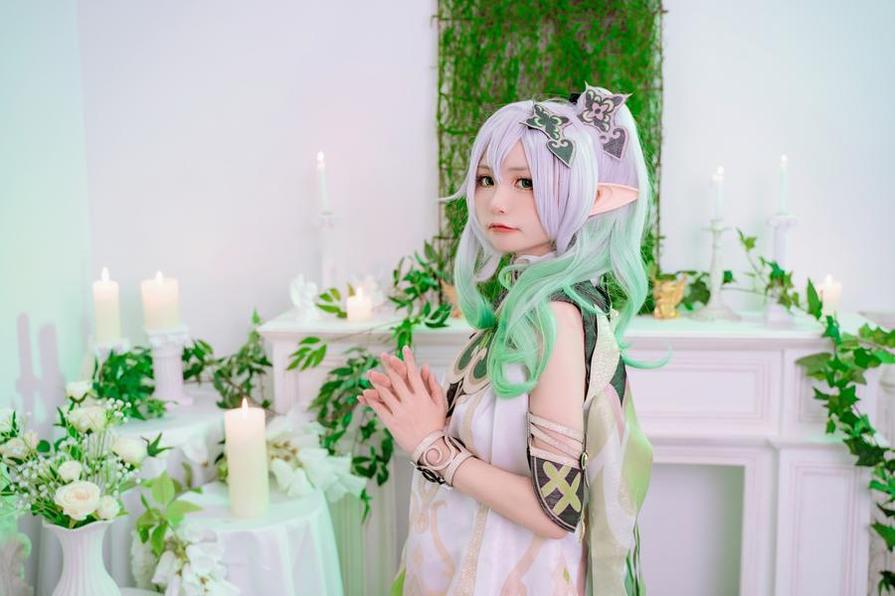 如果您喜欢卡通人物cosplay，那么这个喵小吉cos写真套装绝对不容错过。
