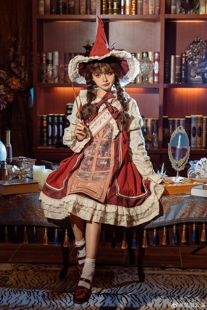 岛田云溪火锅味的奶桃摄影作品展现cos之美