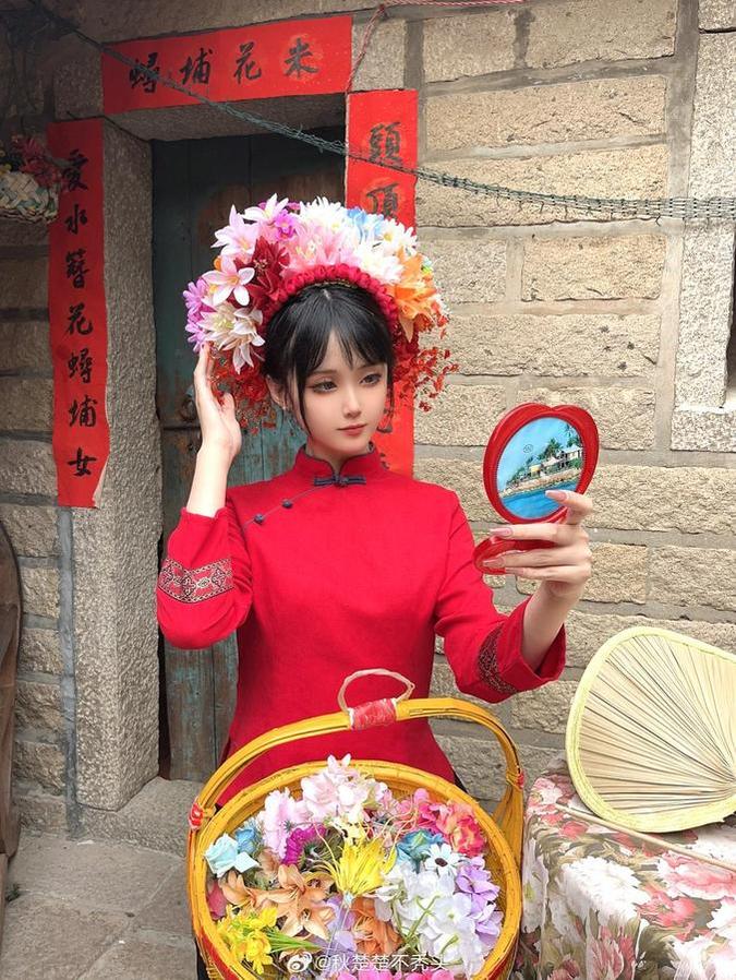 这里有最美秋楚楚真名叫什么的cos图包分享